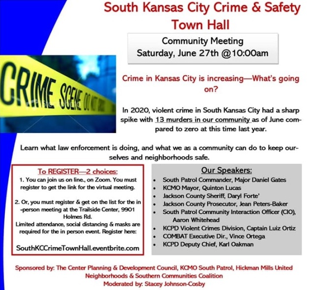 SKC CRIME AND SAFETY TOWN HALL MEETING NOTICE